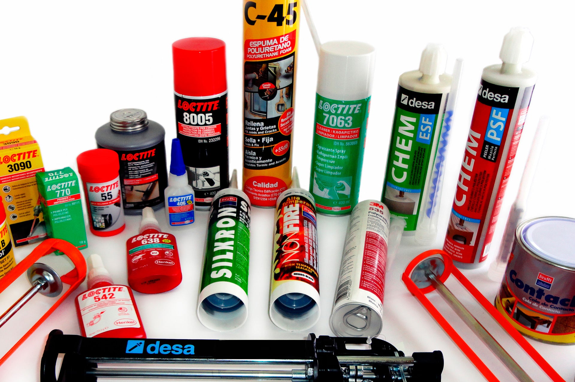 Adhesivos y lubricantes para aplicaciones industriales